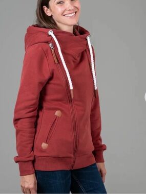 Wanakome Athena Hoodie Pink Coral size XL